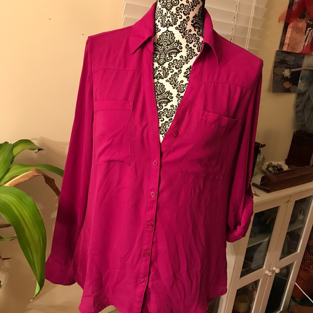 Express button up shirt